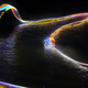 Illustration for article titled Night Wakeboarding with Light Boards Paints Gorgeously Mesmerizing Pictures